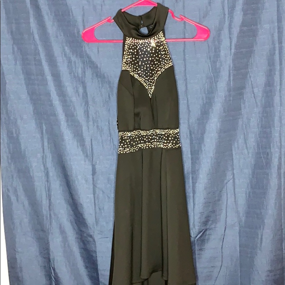 black dress